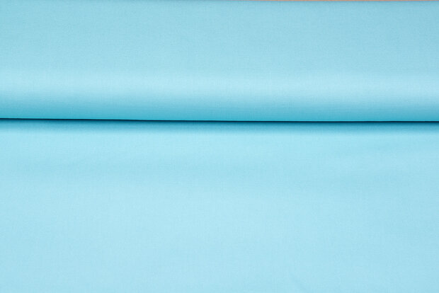 Canvas Uni aqua blau