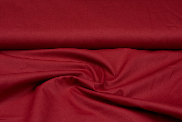 Canvas Uni dunkelrot