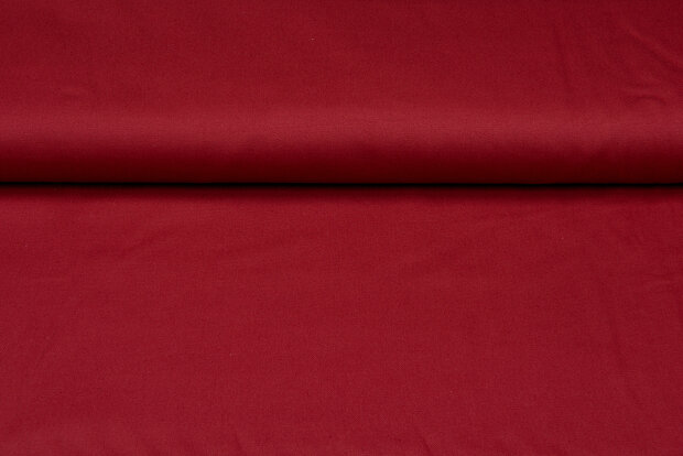 Canvas Uni dunkelrot