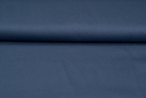 Canvas Uni metalblau