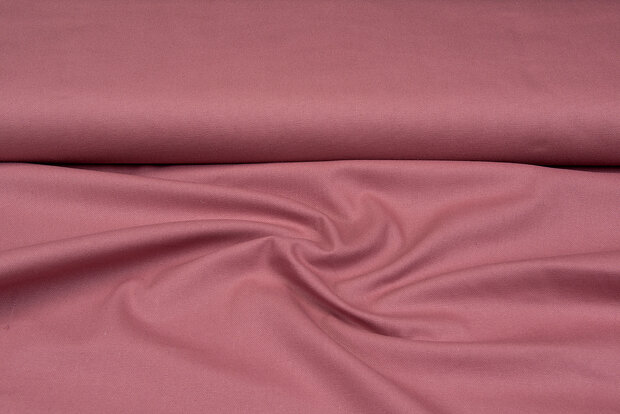 Canvas Uni dunkel altrosa