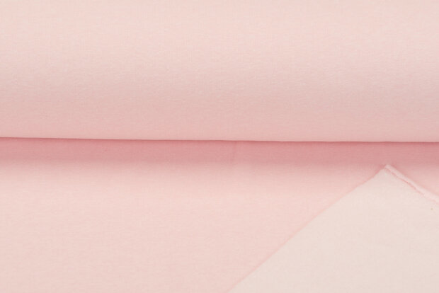 Sweat meliert White Yarn hellrosa