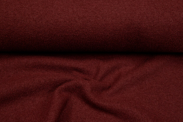 Walkloden dunkelrost