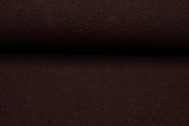 Walkloden dunkelbraun