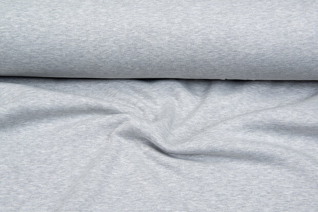 Sweat hellgrau melange