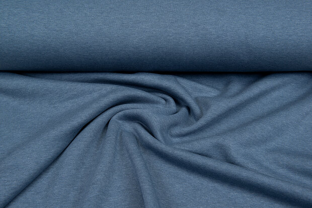 Sweat hellpetrol-blau melange