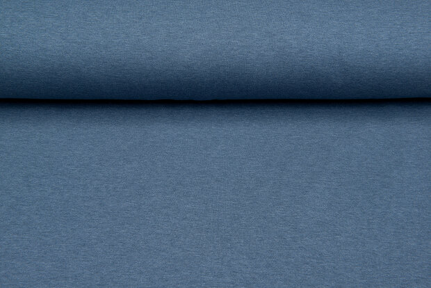 Sweat hellpetrol-blau melange