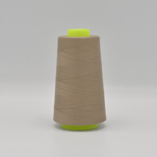 Overlockgarn taupe