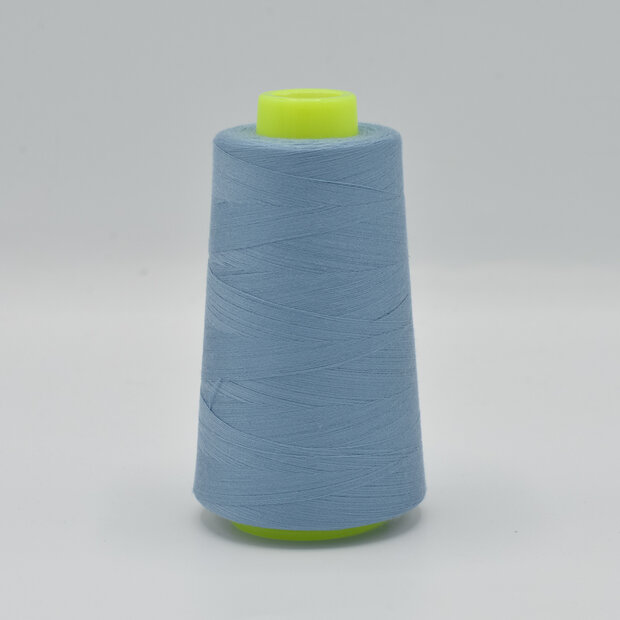 Overlockgarn metalblau