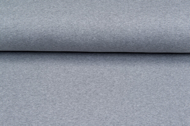 Rippjersey grau meliert
