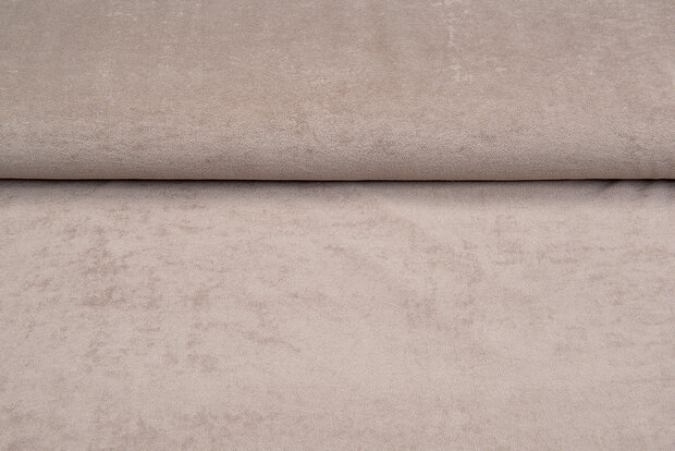 Gestrickte Frotteestoff sand-taupe