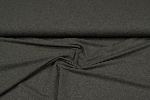 Basic Baumwolljersey armeegr&uuml;n