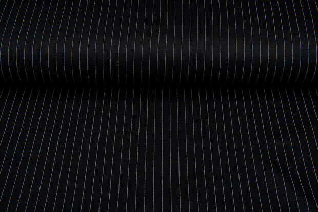 Romanit Jersey stripes schwarz-grau