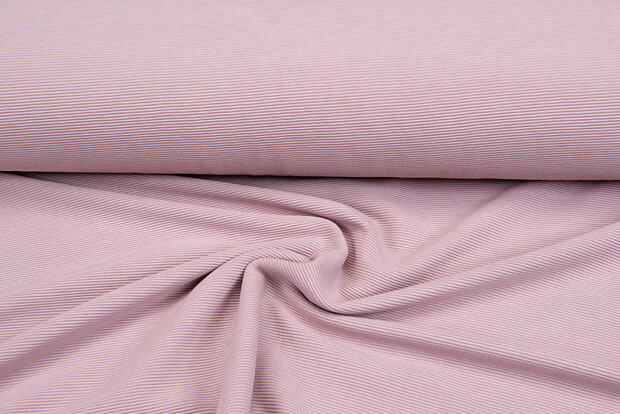 Ottoman Ripp Jersey altrosa