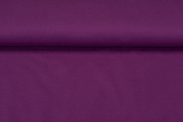 Baumwolljersey uni lila