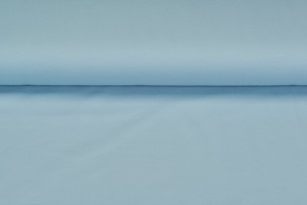 French Terry hellblau