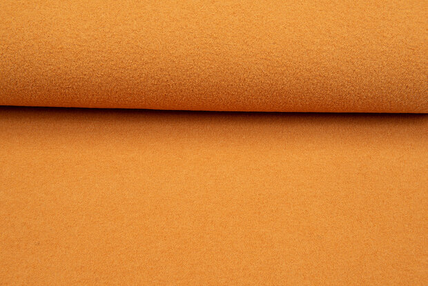 Walkloden dunkel ockergelb