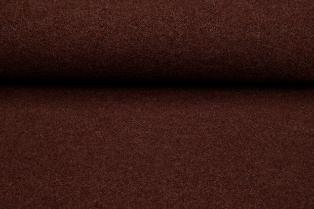 Walkloden braun melange