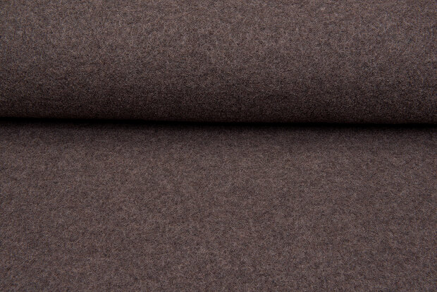 Walkloden dunkeltaupe melange