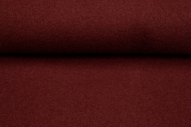 Walkloden dunkelrost