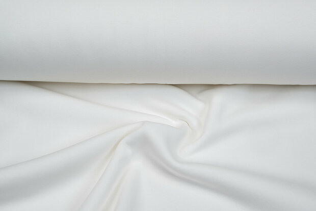 Baumwolljersey uni off-white