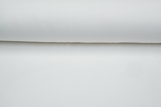 Baumwolljersey uni off-white