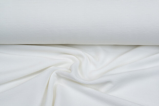 Ottoman Ripp Jersey ecru