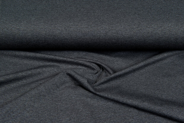 Romanit Jersey Anthrazit meliert