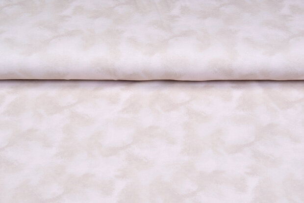 Baumwolljersey digital bedruckt melange sand-beige