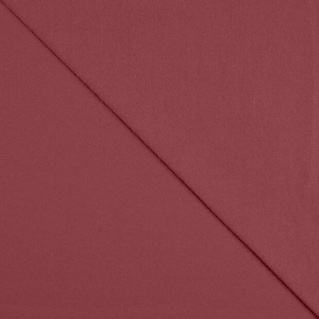 Baumwolljersey dunkel altrosa
