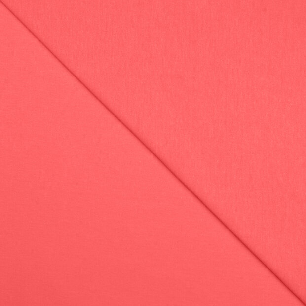 Baumwolljersey koralrot