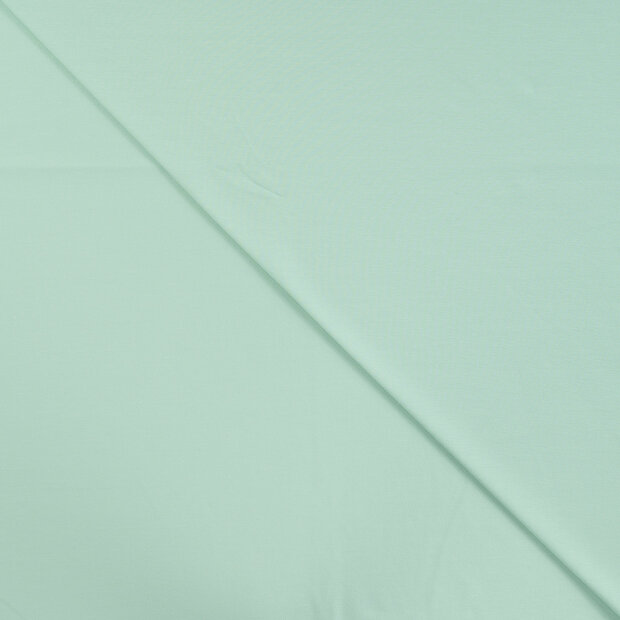 Baumwolljersey pastellmint 1