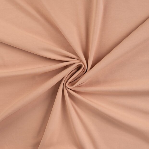 Baumwolljersey pastell lachs