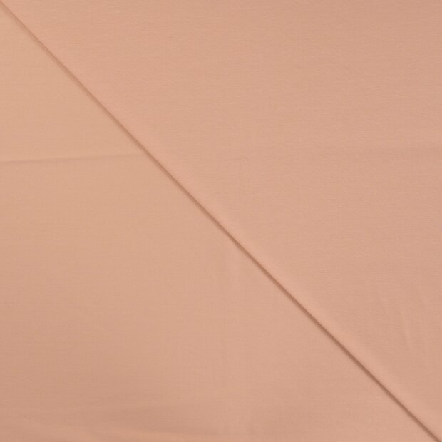 Baumwolljersey pastell lachs