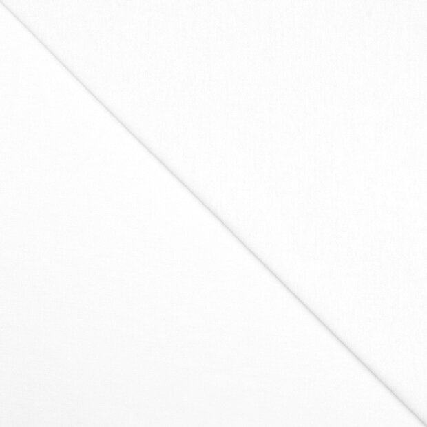 Baumwolljersey weiss