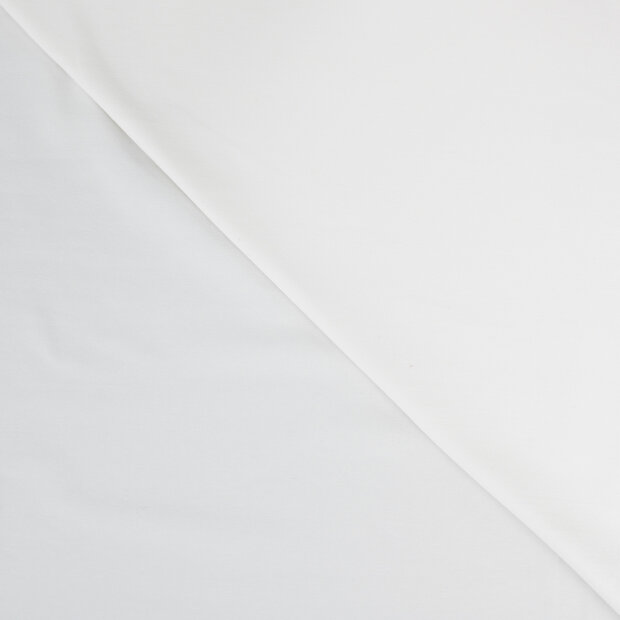 Baumwolljersey pastell ecru