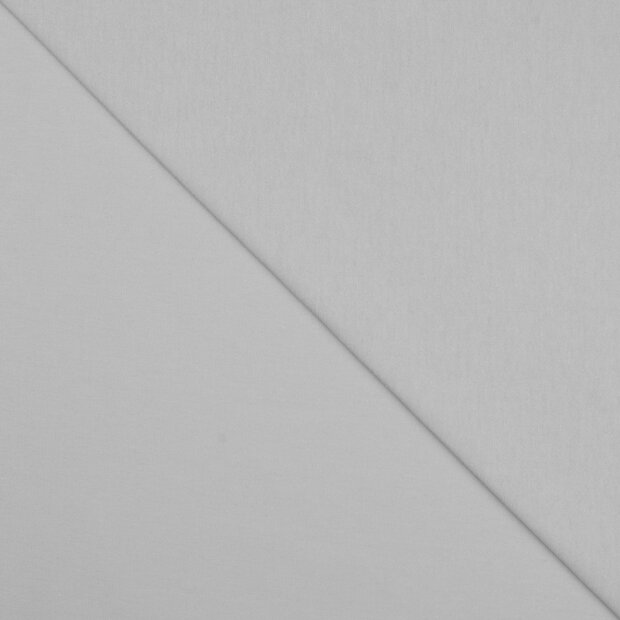 Baumwolljersey hellgrau