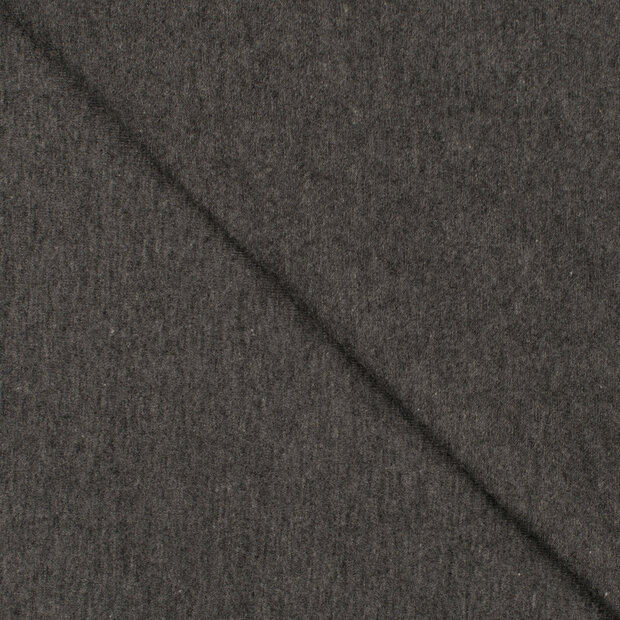 Baumwolljersey grau melange