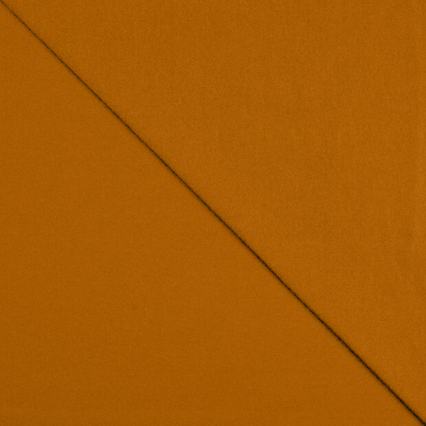 Baumwolljersey ockergelb