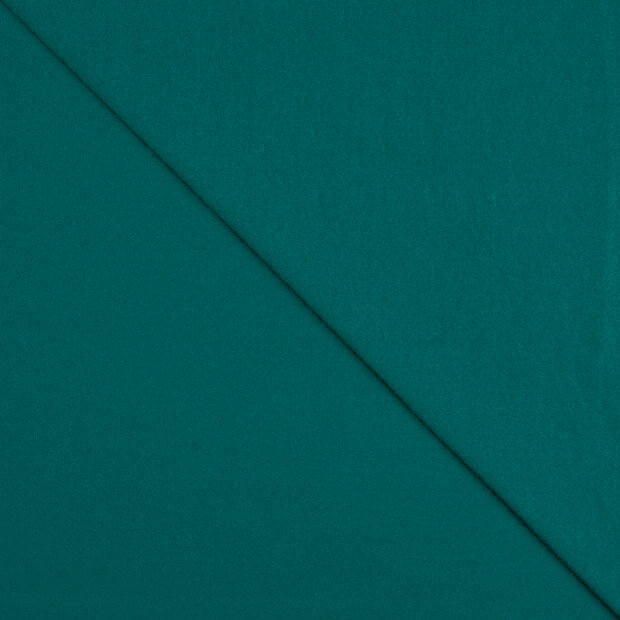 Baumwolljersey hell petrol 1