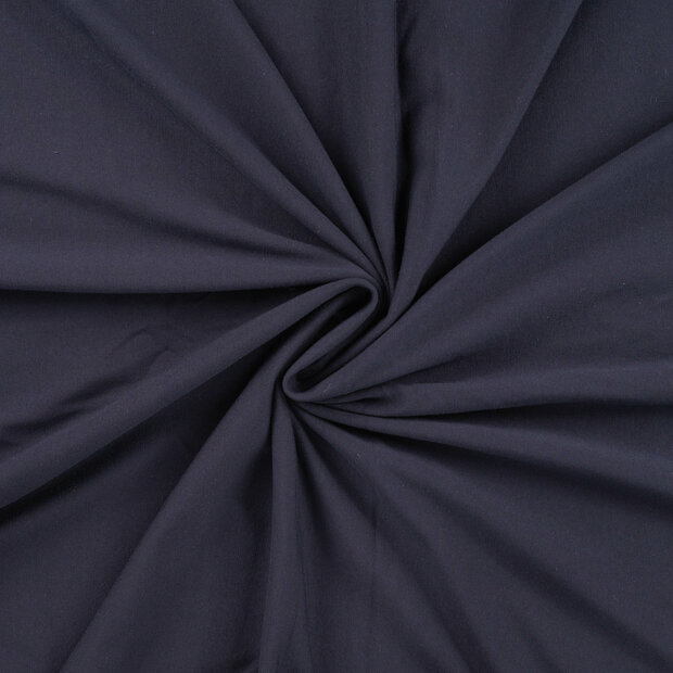 Baumwolljersey dunkelblau