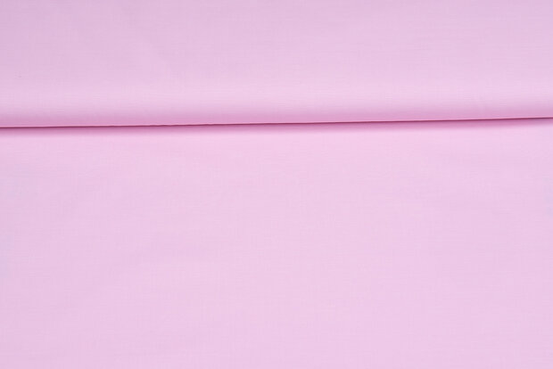 Baumwolle Popeline uni melange rosa