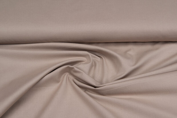 Baumwolle heavy taupe-braun