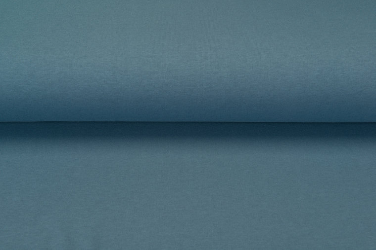Sweat Uni metalblau-1
