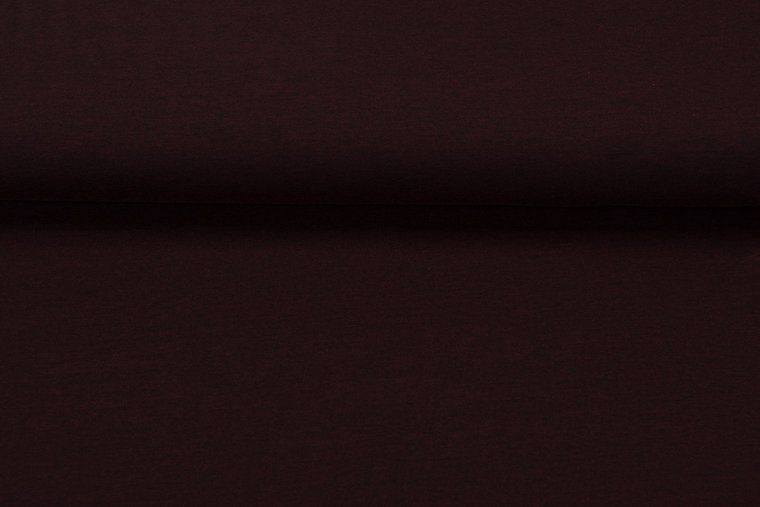 Baumwolljersey Meliert Black Yarn aubergine 1
