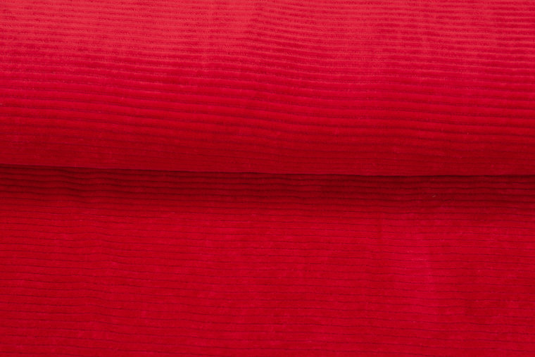 Breitcord Jersey leuchtend rot