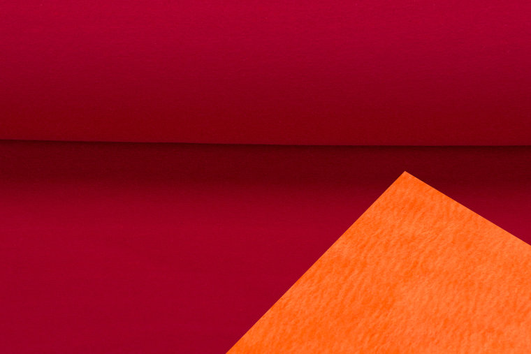 Alpenfleece 2-Tone rot-orange