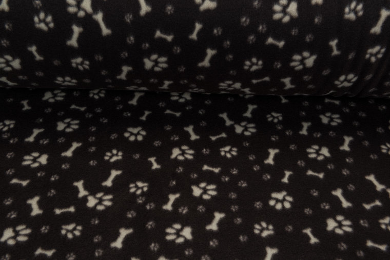 Micro Fleece anti-pilling animal braun