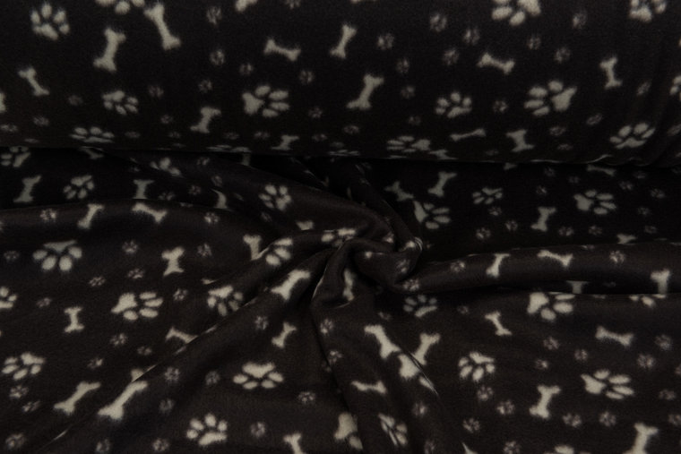 Micro Fleece anti-pilling animal braun
