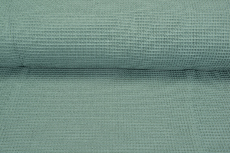 Waffeltuch fein dunkelmint
